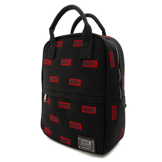 Loungefly - Marvel - Logo AOP Canvas Mini Backpack