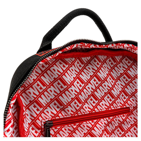 Loungefly - Marvel - Logo AOP Canvas Mini Backpack
