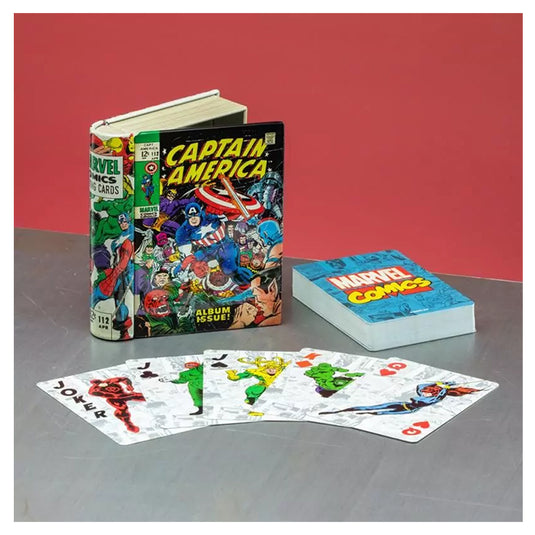 Marvel Comic Book Playing Cards