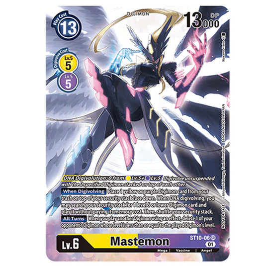 Digimon Card Game - Digital Hazard (EX-02) - Mastemon (Promo) - ST10-0 Digimon Card Game - Digital Hazard (EX-02) - Mastemon (Promo) - ST10-0