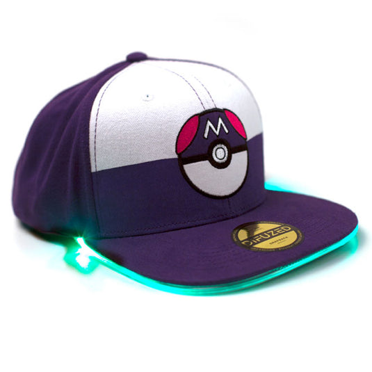 Pokemon - Led Lighted Luminous Embroidery Patch Snapback Cap