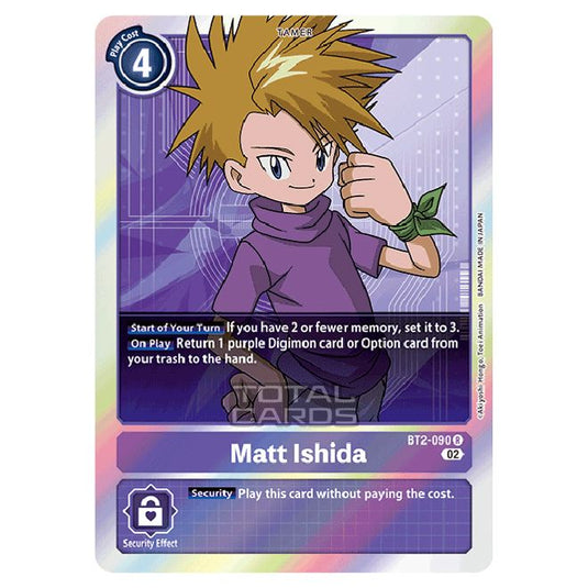 Digimon Card Game - RB-01: Resurgence Booster - Matt Ishida - (Alternative Art) - BT2-090a