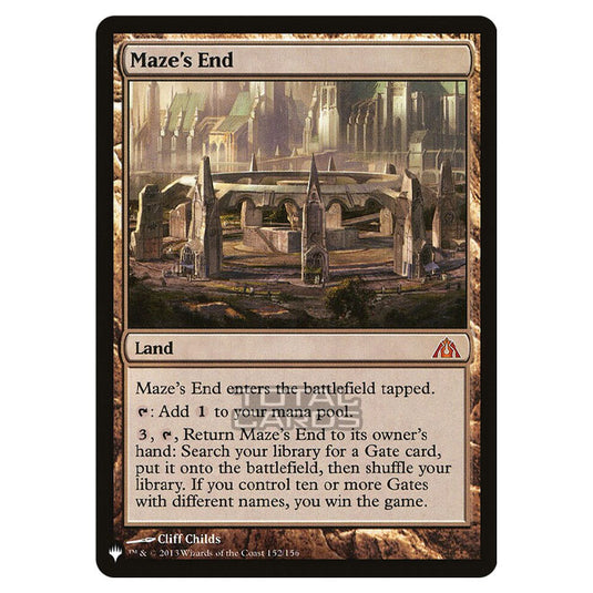 Magic The Gathering - The List - Maze's End