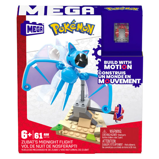 Mega Construx - Pokemon - Zubat's Midnight Flight