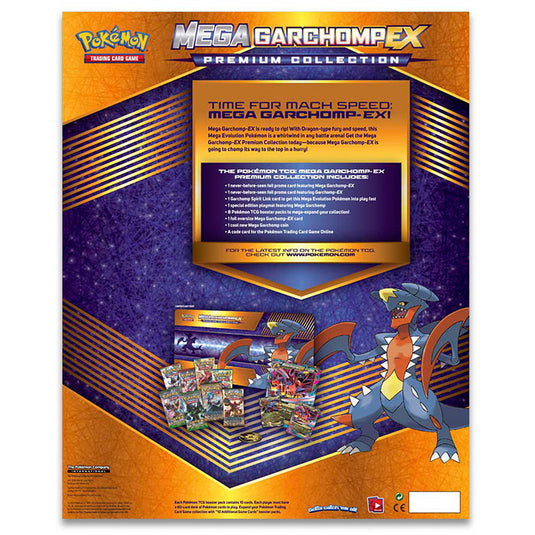 Pokemon - Mega Garchomp-EX Premium Collection Box