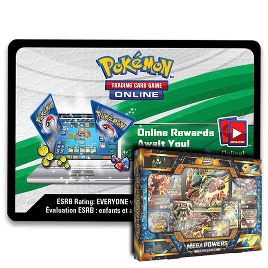 Pokemon - Mega Powers Collection Box - Online Code Card