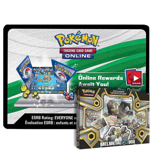 Pokemon - Melmetal-GX Collection Box - Online Code Card