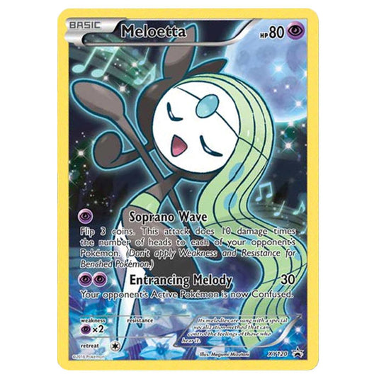 Pokemon - XY - XY Black Star Promos - Meloetta - XY120