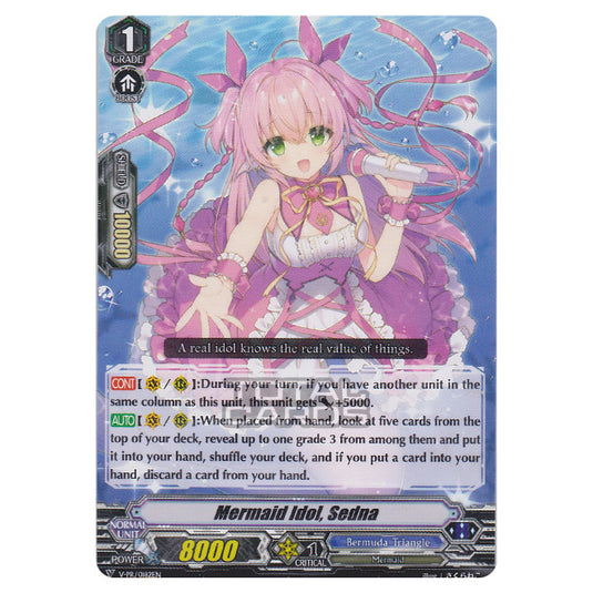 Cardfight!! Vanguard - Twinkle Melody - Mermaid Idol, Sedna (PR) V-PR/0182EN