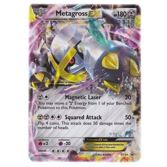 Pokemon - XY - XY Black Star Promos - Metagross EX - XY34