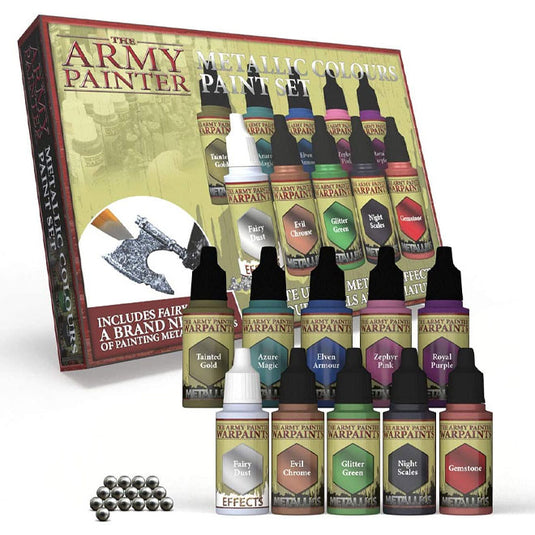 The Army Painter - Warpaints Metallic Colours - Paint Set