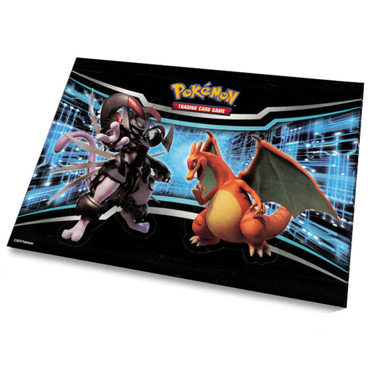 Pokemon - 2019 Collectors Chest Tin - Sticker Sheet - Armoured Mewtwo & Charizard