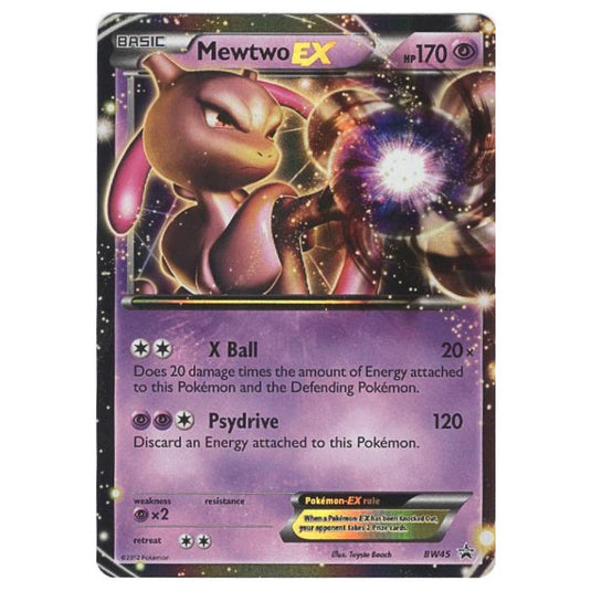 Pokemon - Black & White - BW Black Star Promos - Mewtwo EX - BW45 Pokemon - Black & White - BW Black Star Promos - Mewtwo EX - BW45