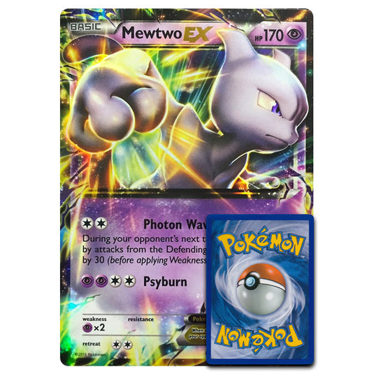 Pokemon - Sun & Moon - Mewtwo-EX XY183 (Oversized Card)