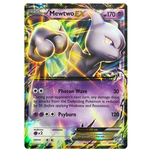 Pokemon - XY - XY Black Star Promos - Mewtwo EX - XY183