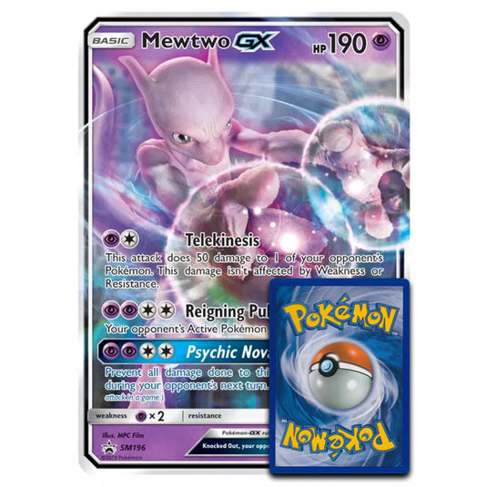 Pokemon - Detective Pikachu - Mewtwo-GX - Oversized Promo (SM196)