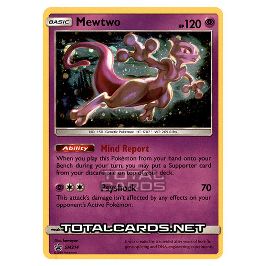 Pokemon - Sun & Moon - SM Black Star Promos - Mewtwo - SM214