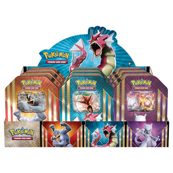 pokemon trading card game ex power trio tin POKMON TINS NOW IN STOCK! Catch them while you can! These awesome Pokmon tins have just landed in store and they're already proving popular with collectors Pokemon - 2016 Triple Power