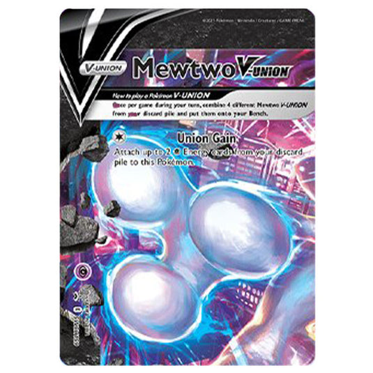 Pokemon - Sword & Shield - SWSH Black Star Promos - Mewtwo V-UNION - SWSH159