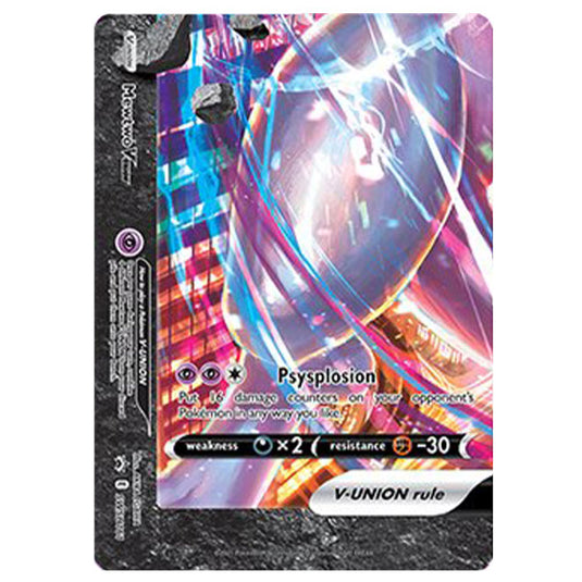 Pokemon - Sword & Shield - SWSH Black Star Promos - Mewtwo V-UNION