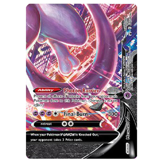 Pokemon - Sword & Shield - SWSH Black Star Promos - Mewtwo V-UNION - SWSH162