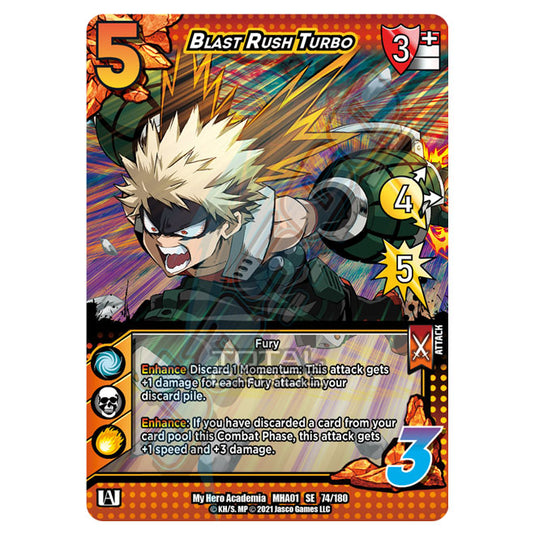 My Hero Academia - Wave 1 - Blast Rush Turbo 74/180