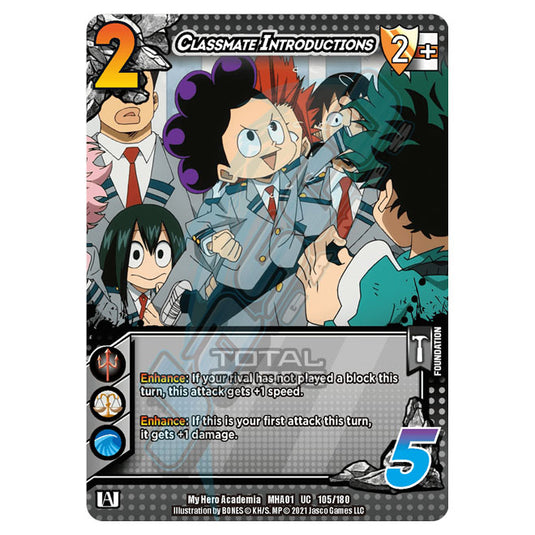 My Hero Academia - Wave 1 - Classmate Introductions 105/180