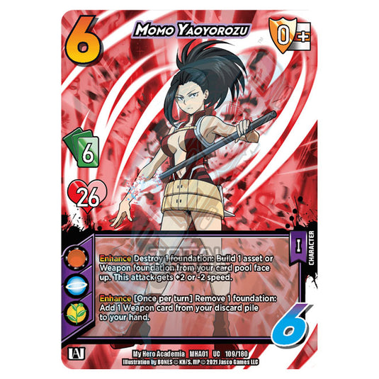 My Hero Academia - Wave 1 - Momo Yaoyorozu 109/180