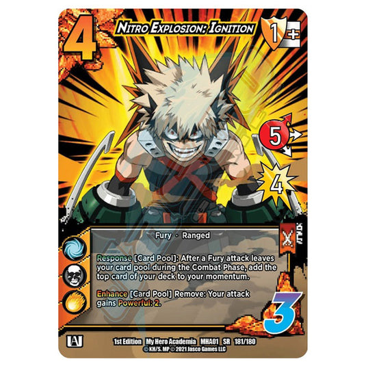 My Hero Academia - Wave 1 - Nitro Explosion: Ignition 181/180