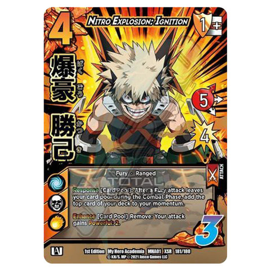 My Hero Academia - Wave 1 - Nitro Explosion: Ignition (XSR) 181/180