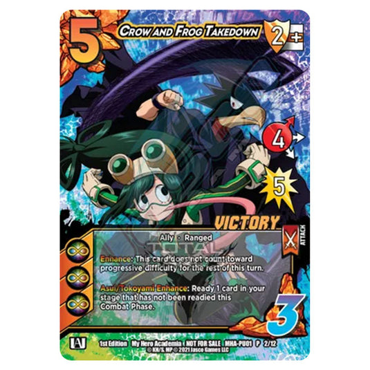 My Hero Academia - Wave 1 - Crow and Frog Takedown (Victory) MHA-PU01 2/12