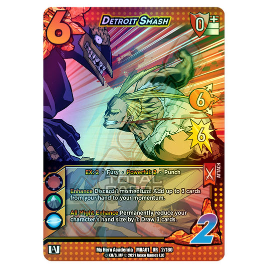 My Hero Academia - Wave 1 - Detroit Smash (Extra Rare) 2/180 (Foil)