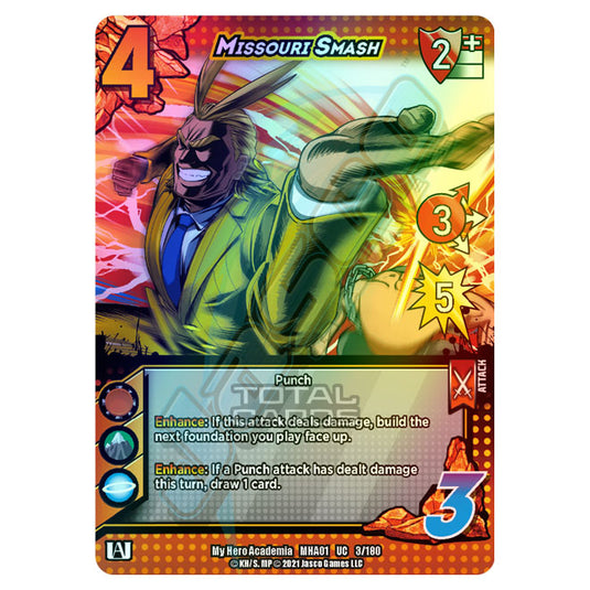 My Hero Academia - Wave 1 - Missouri Smash (Extra Rare) 3/180 (Foil)