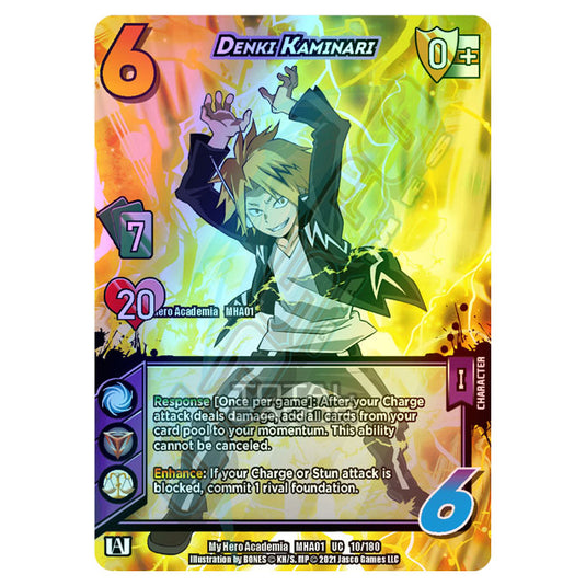 My Hero Academia - Wave 1 - Denki Kaminari (Extra Rare) 10/180 (Foil)