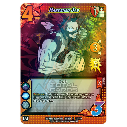 My Hero Academia - Wave 1 - Hardened Jab (Extra Rare) 22/180 (Foil)