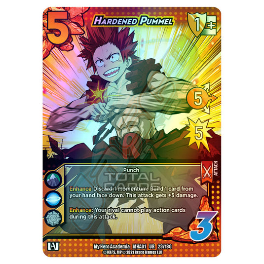 My Hero Academia - Wave 1 - Hardened Pummel (Extra Rare) 23/180 (Foil)