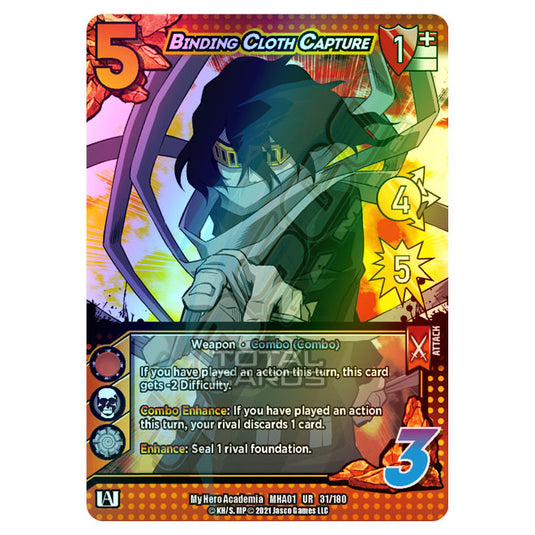 My Hero Academia - Wave 1 - Binding Cloth Capture (Extra Rare) 31/180 (Foil)