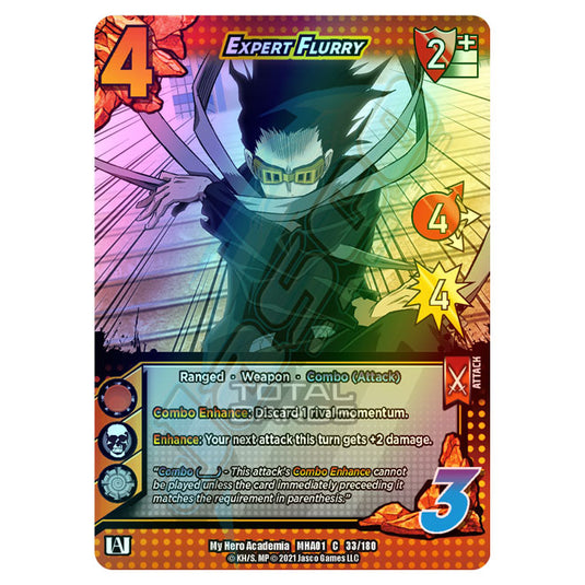 My Hero Academia - Wave 1 - Expert Flurry (Extra Rare) 33/180 (Foil)