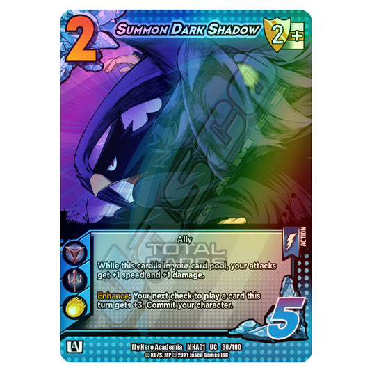 My Hero Academia - Wave 1 - Summon Dark Shadow (Extra Rare) 38/180 (Foil)