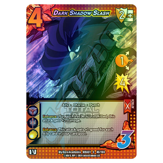 My Hero Academia - Wave 1 - Dark Shadow Slash (Extra Rare) 40/180 (Foil)