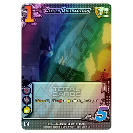 My Hero Academia - Wave 1 - Clever Distraction (Extra Rare) 43/180 (Foil)