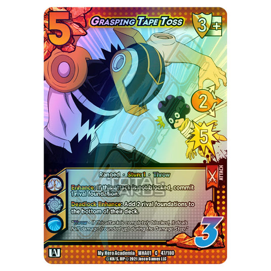 My Hero Academia - Wave 1 - Grasping Tape Toss (Extra Rare) 47/180 (Foil)