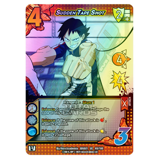 My Hero Academia - Wave 1 - Sudden Tape Shot (Extra Rare) 49/180 (Foil)