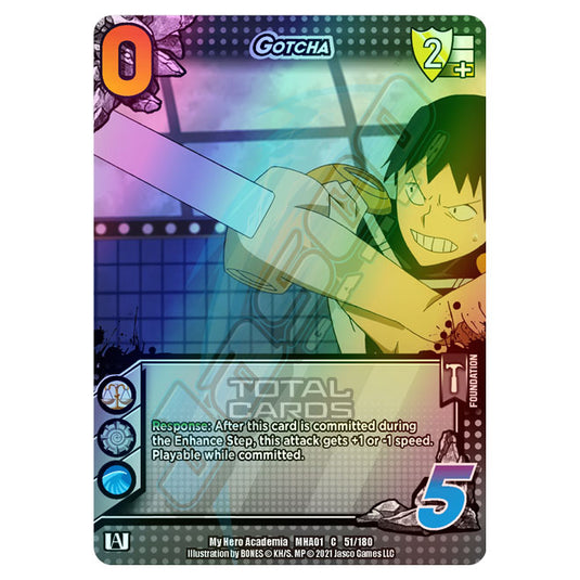 My Hero Academia - Wave 1 - Gotcha (Extra Rare) 51/180 (Foil)