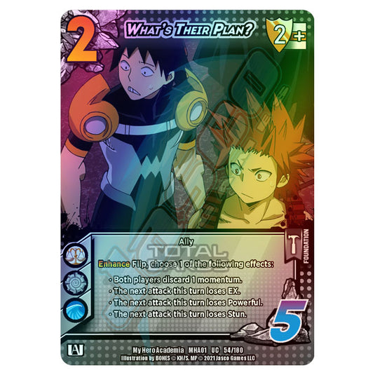 My Hero Academia - Wave 1 - What's Their Plan? (Extra Rare) 54/180 (Foil)