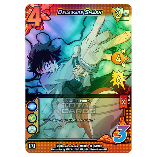 My Hero Academia - Wave 1 - Delaware Smash (Extra Rare) 57/180 (Foil)