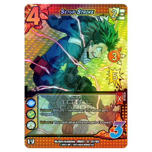 My Hero Academia - Wave 1 - Setup Strike (Extra Rare) 62/180 (Foil)