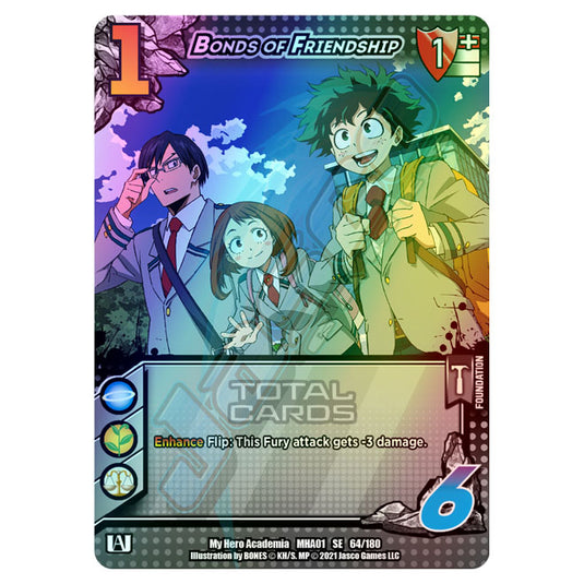 My Hero Academia - Wave 1 - Bonds of Friendship (Extra Rare) 64/180 (Foil)