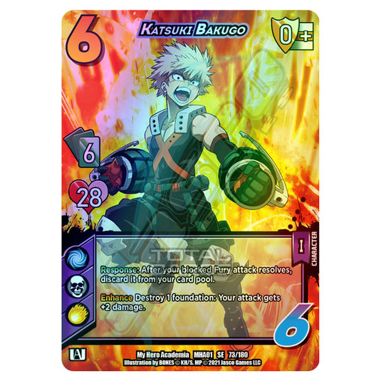 My Hero Academia - Wave 1 - Katsuki Bakugo (Extra Rare) 73/180 (Foil)