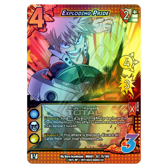 My Hero Academia - Wave 1 - Exploding Pride (Extra Rare) 75/180 (Foil)